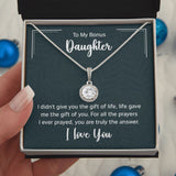 Eternal Hope Necklace - To My Daughter-in-Law With This Meaningful Message