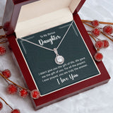 Eternal Hope Necklace - To My Daughter-in-Law With This Meaningful Message