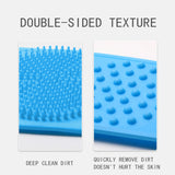 2 X Silicone Back Scrubber for Shower Silicone Bath Body Brush Easy to Clean Exfoliating Silicone Bath Body Brush Silicone Body Scrubber for Women