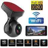 Car DVR Camera 1080P Night Dash Cam 170 Degree Wide Angle USB Video Recorder Camera Auto Dashcam Two Styles Wifi ADAS